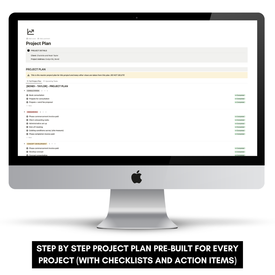 The Client Project Tracker