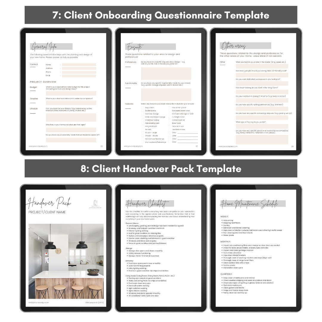Complete Template Bundle for Designers