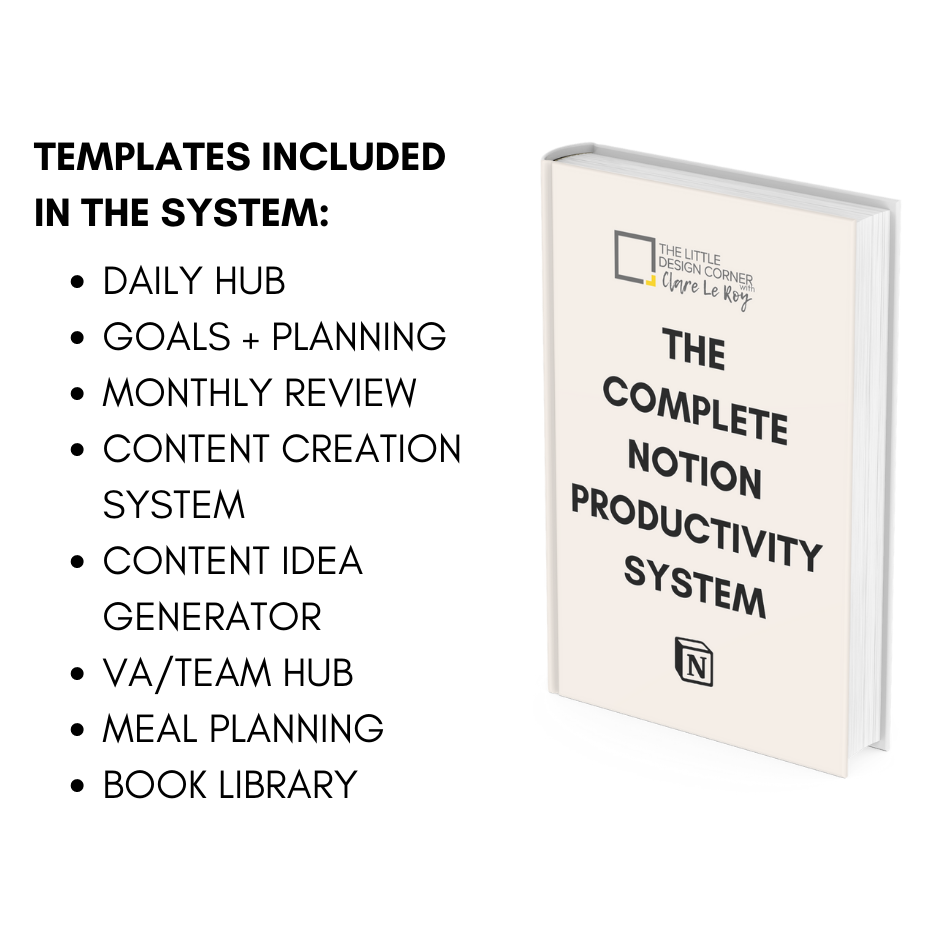 The Personal Productivity System