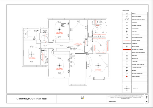 How to create lighting and electrical plans in SketchUp and Layout