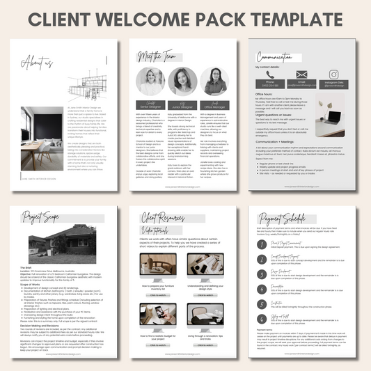 Client Welcome Pack