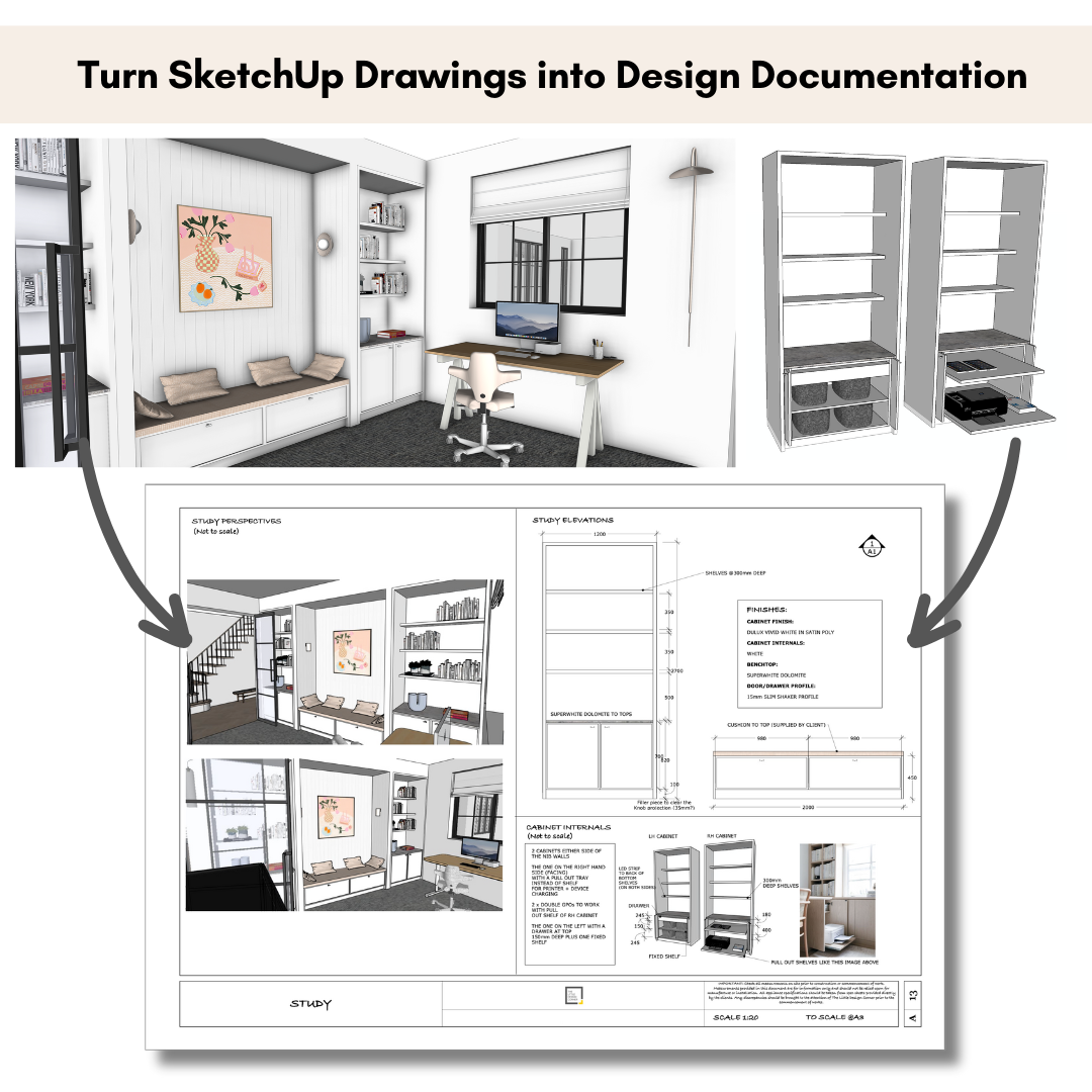 SketchUp for Interior Design - Intermediate Course – The Little Design ...