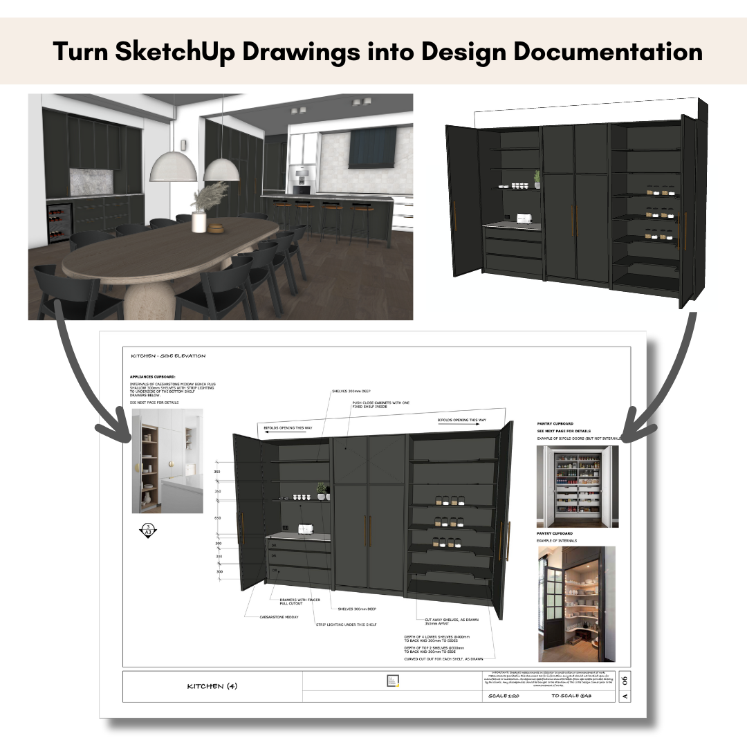 SketchUp for Interior Design - Intermediate Course – The Little Design ...