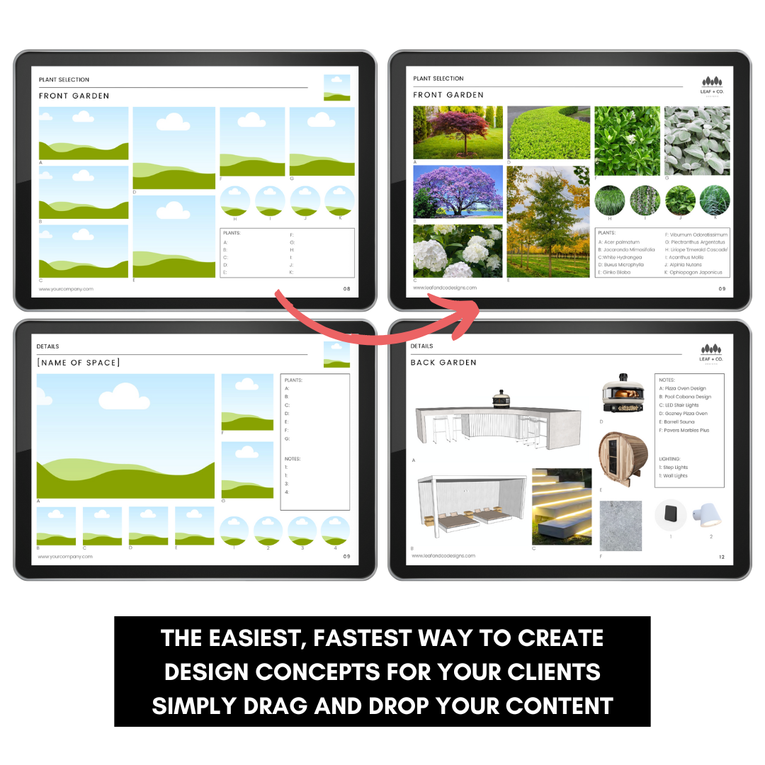 Landscape Design Concept Template – The Little Design Corner