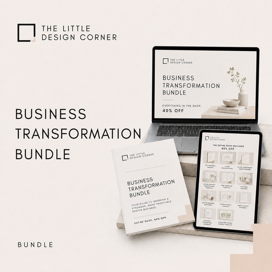 Business Transformation Bundle (40% off everything in shop)