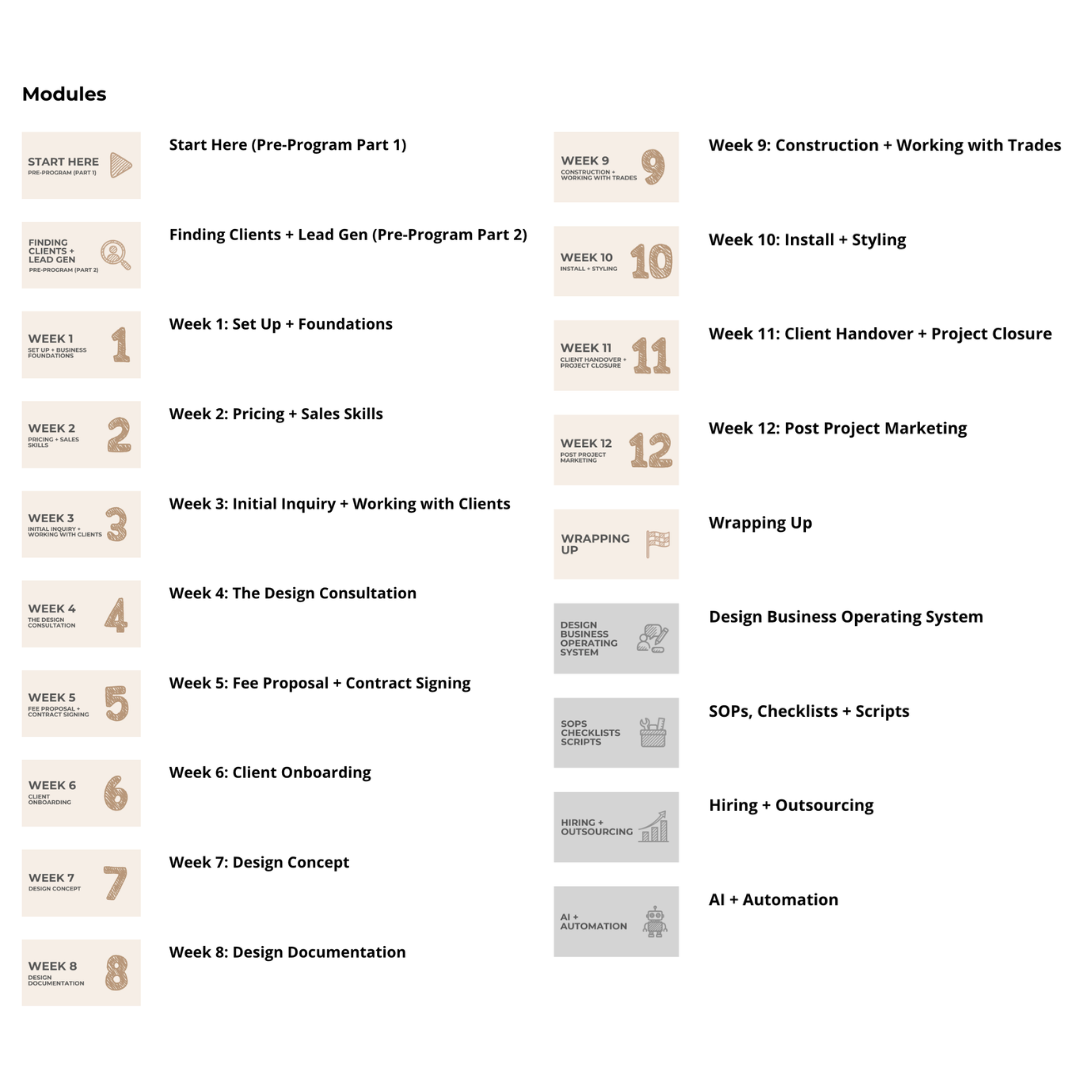 Design Business Bootcamp
