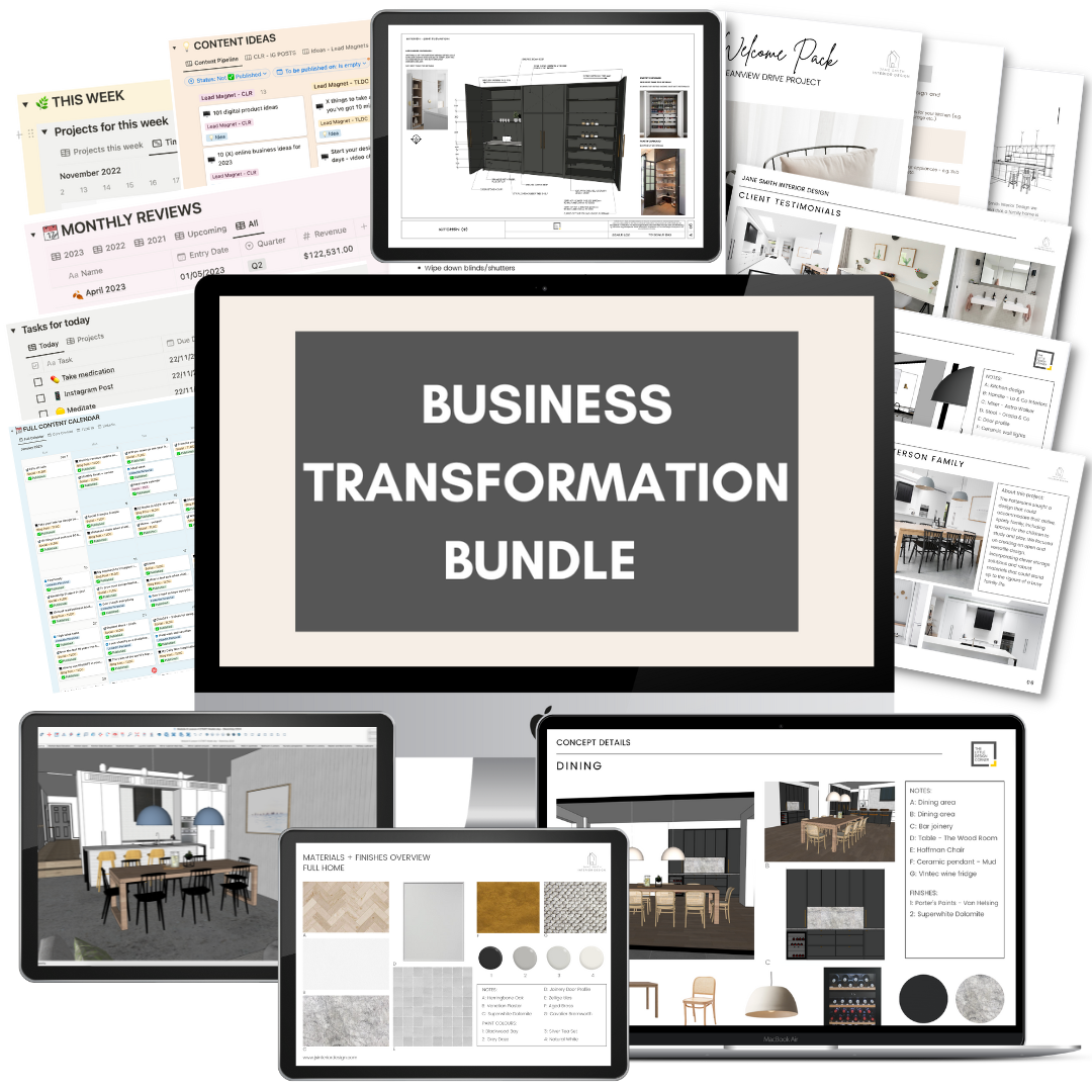 Business Transformation Bundle (everything in the shop!)