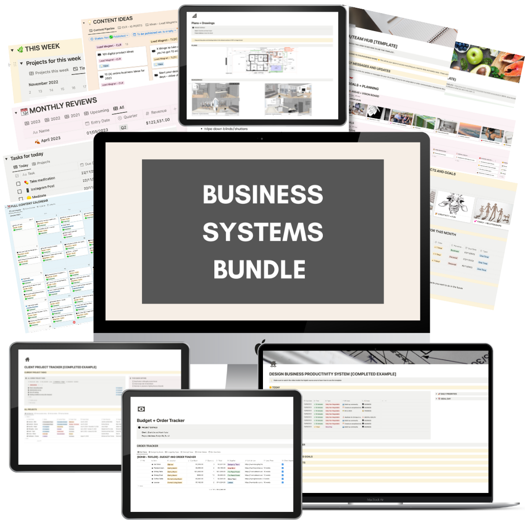 Business Systems Bundle