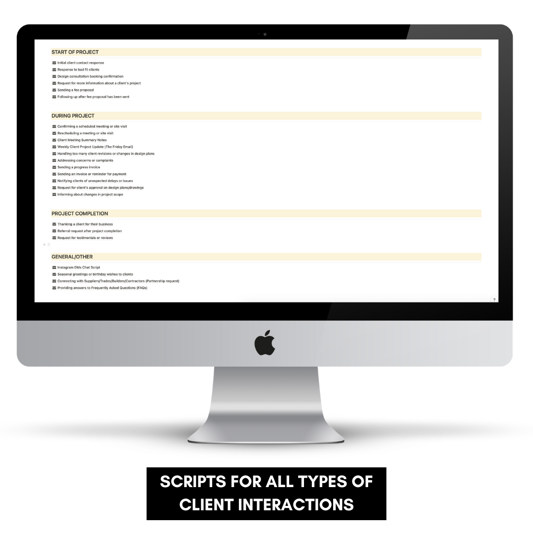 Email Scripts Database for Designers – The Little Design Corner