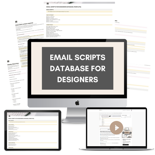 Email Scripts Database for Designers