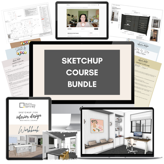 SketchUp Beginner + Intermediate Course Bundle