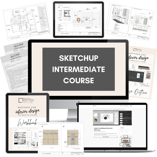 SketchUp for Interior Design - Intermediate Course