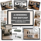 AI Rendering Workflows for SketchUp 💥 40% OFF Pre-launch Sale 💥