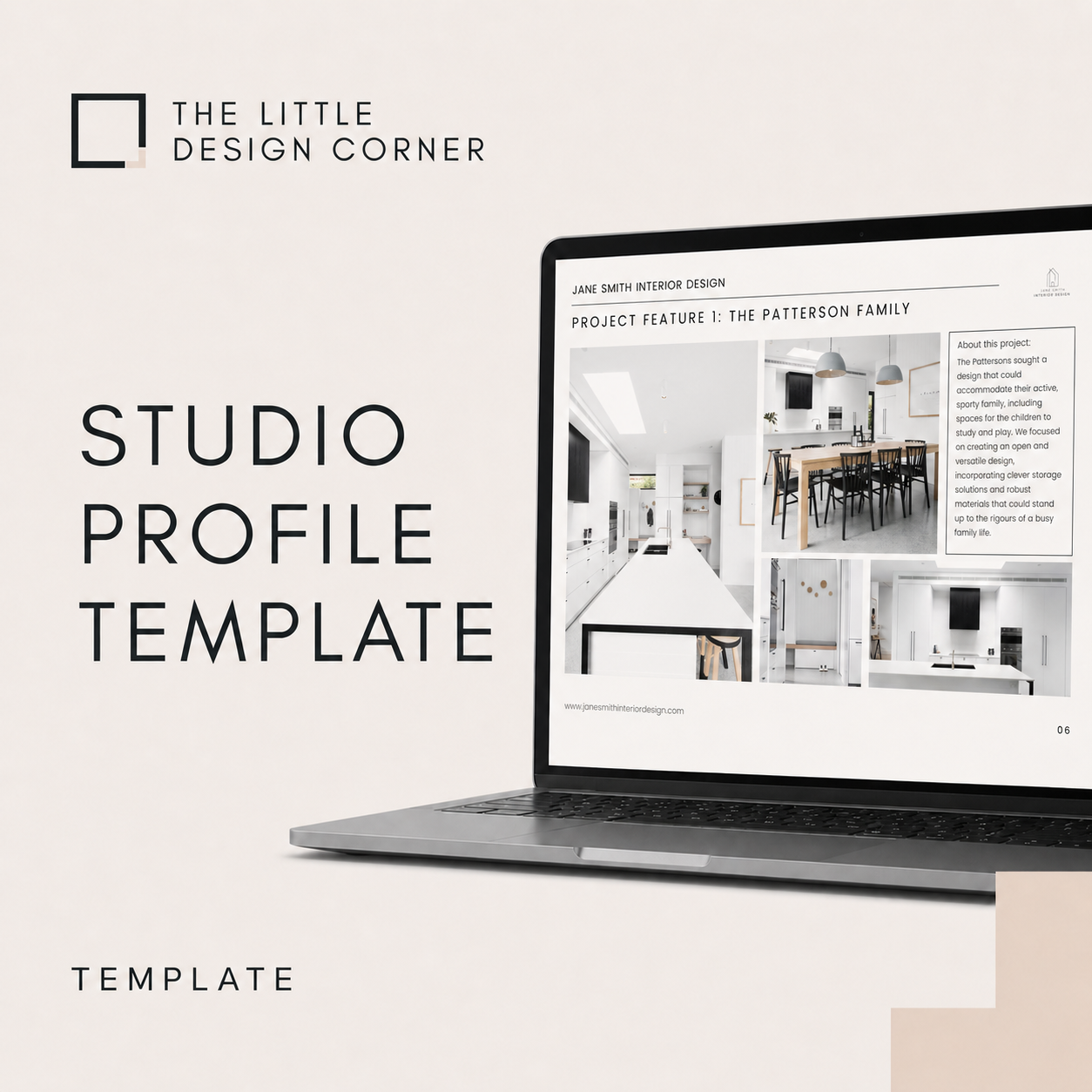 Studio Profile (Design Portfolio) Template